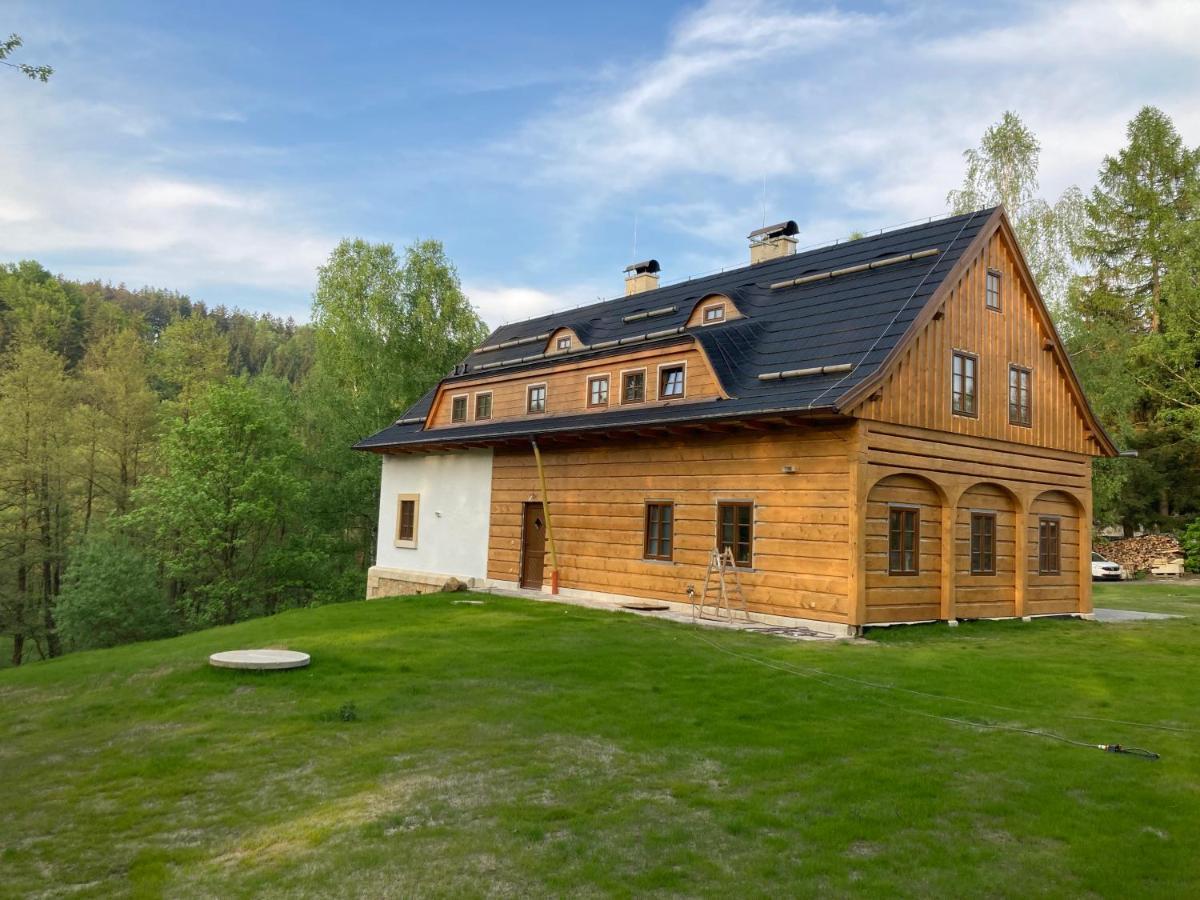Na Jeleni Stezce Villa Chřibská Eksteriør bilde