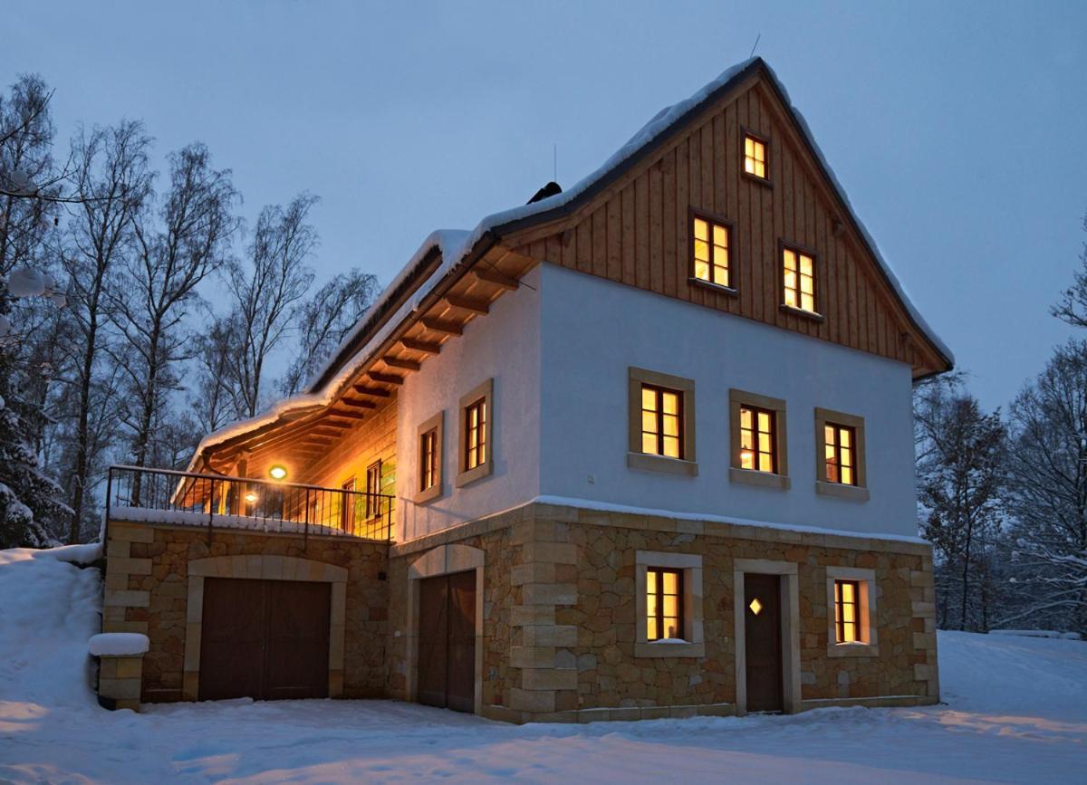 Na Jeleni Stezce Villa Chřibská Eksteriør bilde