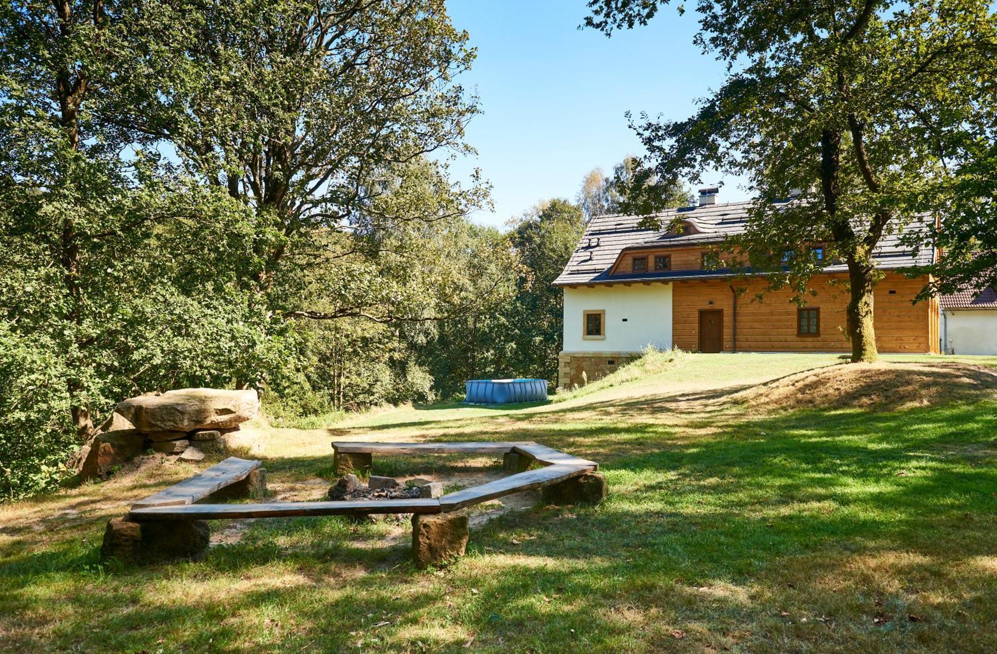 Na Jeleni Stezce Villa Chřibská Eksteriør bilde